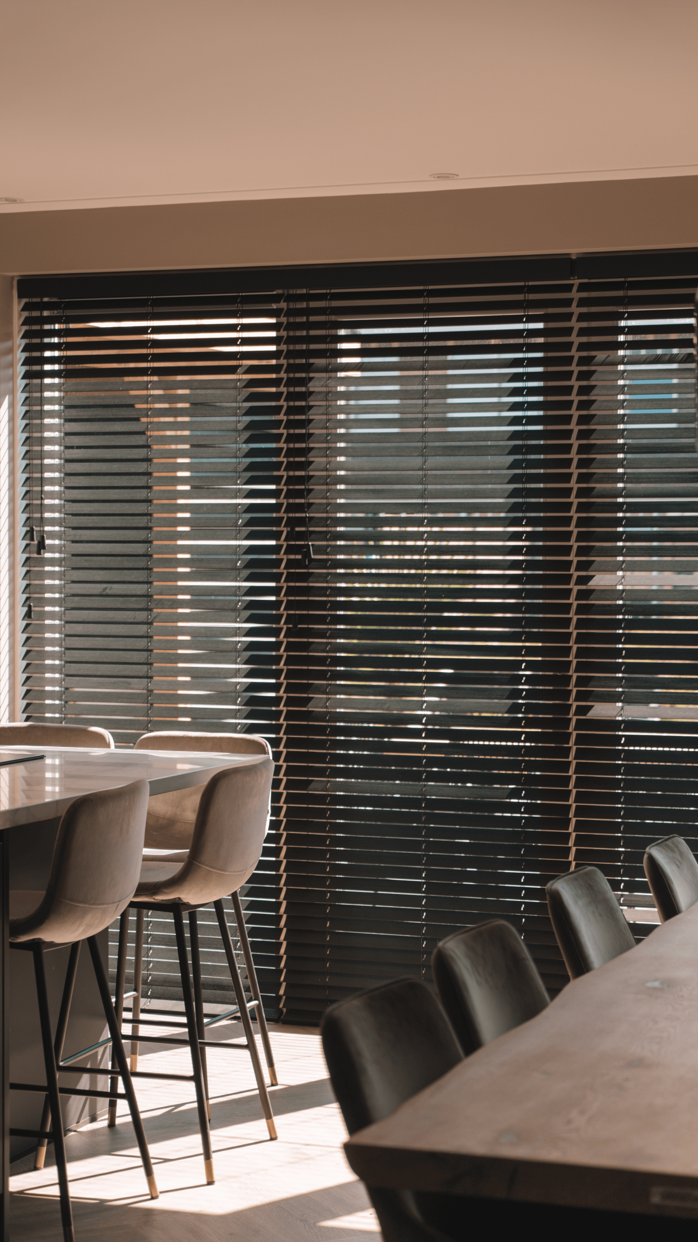 Horizontale jaloezieën stijlen